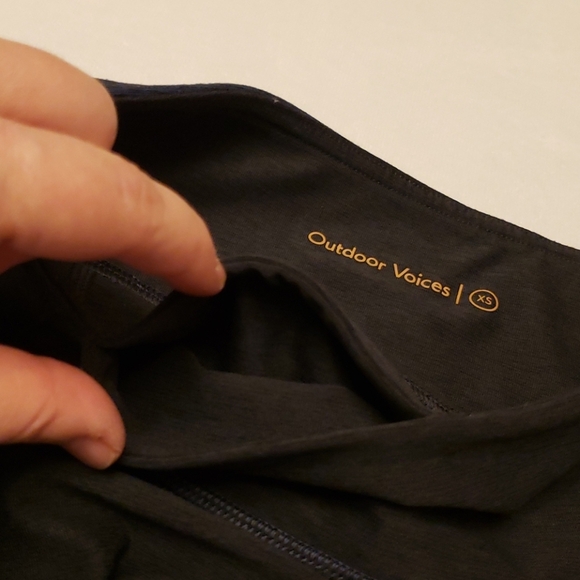 Outdoor Voices Two-Tone Athletic Leggings Size XS - Picture 8 of 11